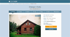 Desktop Screenshot of chalupaudubu.cz